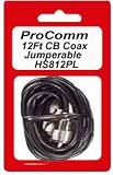 12Ft. CB Coax Cable Male PL259 to Male PL259
