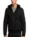 Apparel : Armani Exchange Cotton Jacket With Fur Lined Hood