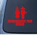 All Products : RENAISSANCE FAIR AHEAD - Vinyl Car Decal Sticker #1314 | Vinyl Color: Red