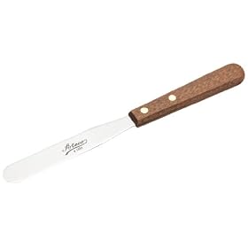 Buy Ateco Natural Wood Small Sized Spatula, 4.5 Inch Blade