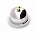 Mauviel M'tradition 4260.01 3-1/2-Inch Porcelain Butter Dish with Stainless Lid
