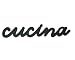 Wood Sign Decor for Home or Business Word: CUCINA