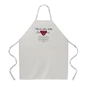 Men Are Like Fine Wine Apron - Natural