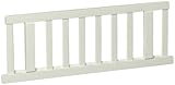 Child Craft Logan Toddler Guard Rail for Lifetime Convertible Crib, Matte White