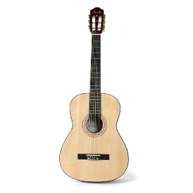 Click here to buy BeBoP 3 4-Size Student Guitar Package - Natural by BeBoP.