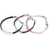 Personalized Leather Bracelet (1 per order) Personalized Gift Favors