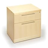 Offi D2 Lateral File Cabinet in Maple
