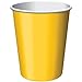Creative Converting Paper Hot & Cold Cups 9 Ounces 8/Pkg-Yellow