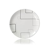 Mikasa Geometric Squares 8-1/2-Inch Salad Plate