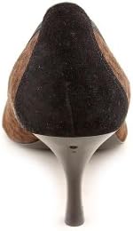 Tahari Dottie Womens Size 6 Brown Faux Suede Pumps Heels Shoes