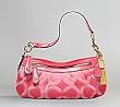 NEW AUTHENTIC COACH MADISON OP ART SMALL HOBO 12950 (Melon)