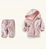 Baby Girls Polo Ralph Lauren 2 Piece Pink Sweatsuit - Pant & Hoodie