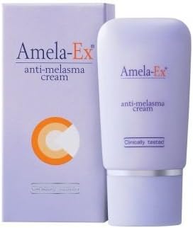 Amela Ex Anti Melasma Cream Whitening Lightening Reduce Blemish Blemishes 30 Ml x 3 Packs