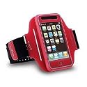 Sports Armband Case & Screenguard for iPhone 3GS/3G by Bone - Red