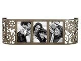 Review Jaf Gifts  / 3-Opening 2x3 Satin Picture Frame FASHION METALS - Vogue Floral