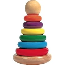 Stacking Wooden Rings