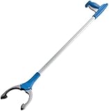 Unger 960470C Nifty Nabber Plus, 32-Inch, White and Blue.