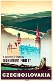 Czechoslovakia Travel Poster