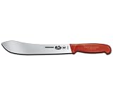  : R H. Forschner by Victorinox 10-Inch Straight Butcher Knife, Yellow Fibrox Handle