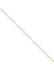 .6mm, 14 Karat Yellow Gold, Cable Rope Chain - 24 inch