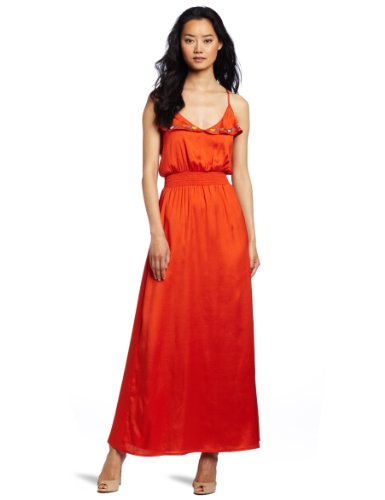 Candela Women's Lava Dress, Tangerine, Medium