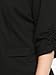 Ruched Sleeve Ponte Blazer