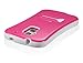 HTC One Max / T6 Stand Case, GreatShield Guardian Hybrid Snap On Case Back Cover with Kickstand for HTC One Max / T6 (Pink/White)
