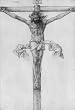 Albrecht Durer (Study on the "Upper St. Veiter altar" Christ on the Cross) Art Poster Print - 13x19