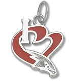 Atlanta Hawks 1/2in Sterling Silver Pendant