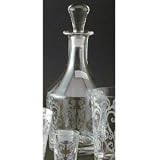 SCROLL 24% CRYSTAL DECANTER