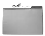 Durable 721501 Schreibunterlage mit USB-HUB, 680 x 435 mm, schwarz