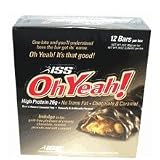 ISS Oh Yeah! Bars Creamy Vanilla & Caramel 12 bars- ISS Research