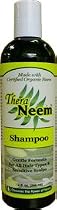 Organix South Thera Neem Shampoo Gentle Formula for All Hair Types and Senstivie Scalps Lauryl Sulfate Free & Paraben Free 12 oz
