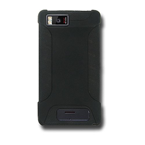 Amzer Silicone Skin Jelly Case for Motorola Droid X MB810  Black
