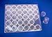 Organizational Wonder - 30-in-1 Clear-View Storage Case with Individual Screw-Top Containers