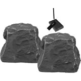 Tic Corporation Wrs010 Sl 5.25" Wireless Outdoor Rock Speakers (Slate) (Satellite Accessories / Outdoor Speakers)