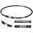 PHITEN "PHANTOM" BLACK ICE TITANIUM SPORTS NECKLACE *WHOLESALE PRICE* --GET YOURS NOW!!