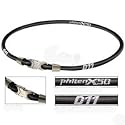 Phiten "PHANTOM" TITANIUM Sports Necklace -BLACK *WHOLESALE PRICE!!* --GET YOURS NOW!!**