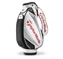 TaylorMade TMX T2 Cart Bag (White/Red/Black)