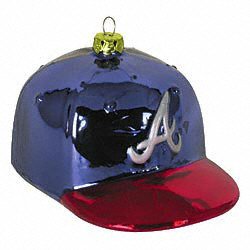 Atlanta Braves Baseball Hat Ornament