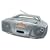 JVC RC-EZ35 Portable Boombox with CD Player, Cassette Deck, and AM/FM Tuner