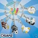 Webkinz Complete Set of 24 Charms + Bracelet + Necklace