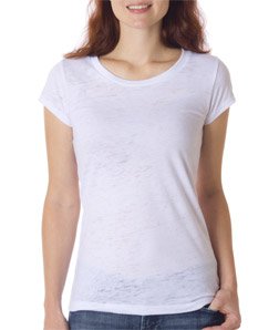 Bella Ladies 3.1 oz. Burnout T-Shirt