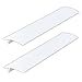 Silicone Stove Counter Gap Covers - White (2 Pack)