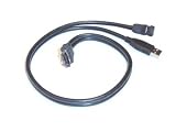 USB A Male and eSATA to Power over eSATA Cable Adapter