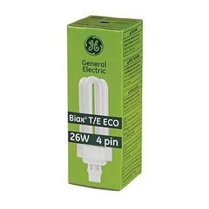 GE Biax 26-Watt T/E ECO Triple Tube 4-Pin Light Bulb