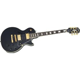 Epiphone Les Paul Custom Electric Guitar, Ebony