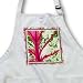 Caladium Leaf Detail - Waist Apron With Pockets