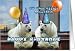 happy birthday to our office manager polar bears with balloons Card
