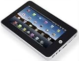 V77 Loox 17,8 cm (7 Zoll) Tablet-PC (Touchscreen, 1.2 GHz, 512 MB RAM, 4 GB Flash-Speicher, WLAN, MicroSD-Slot, Android) schwarz